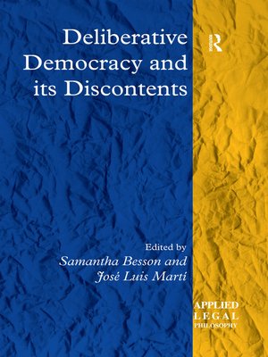 cover image of Deliberative Democracy and its Discontents
